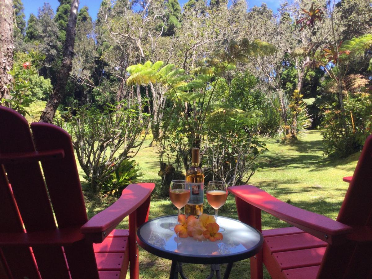 Hale 'Ohu Bed&Breakfast Volcano Exterior foto