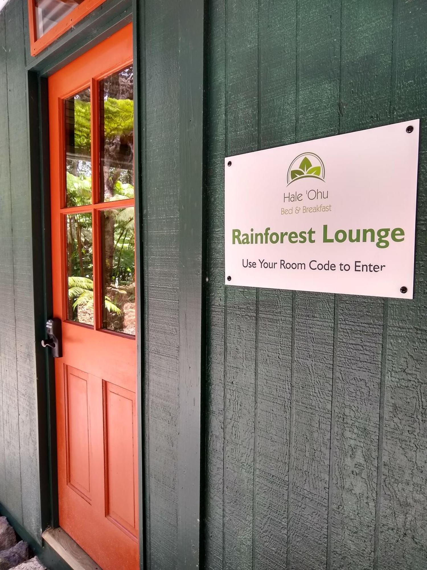Hale 'Ohu Bed&Breakfast Volcano Exterior foto